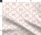Pink Bow Ribbon Trellis Pastel Baby Grandmillennial Chinoiserie Custom Printed Fabric by Spoonflower Various Fabrics by the Yard or Fat Quarter